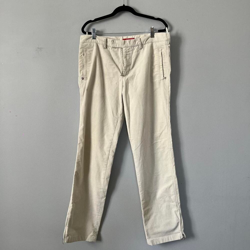 Prada vintage velvet pants size